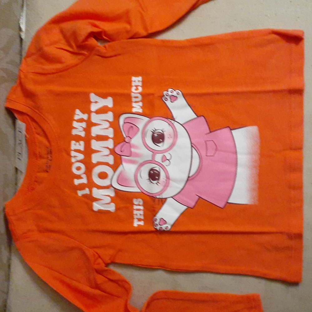 THE CHILDREN'S PLACE T SHIRT NWT TODDLER, " I LOVE MY MOMMY